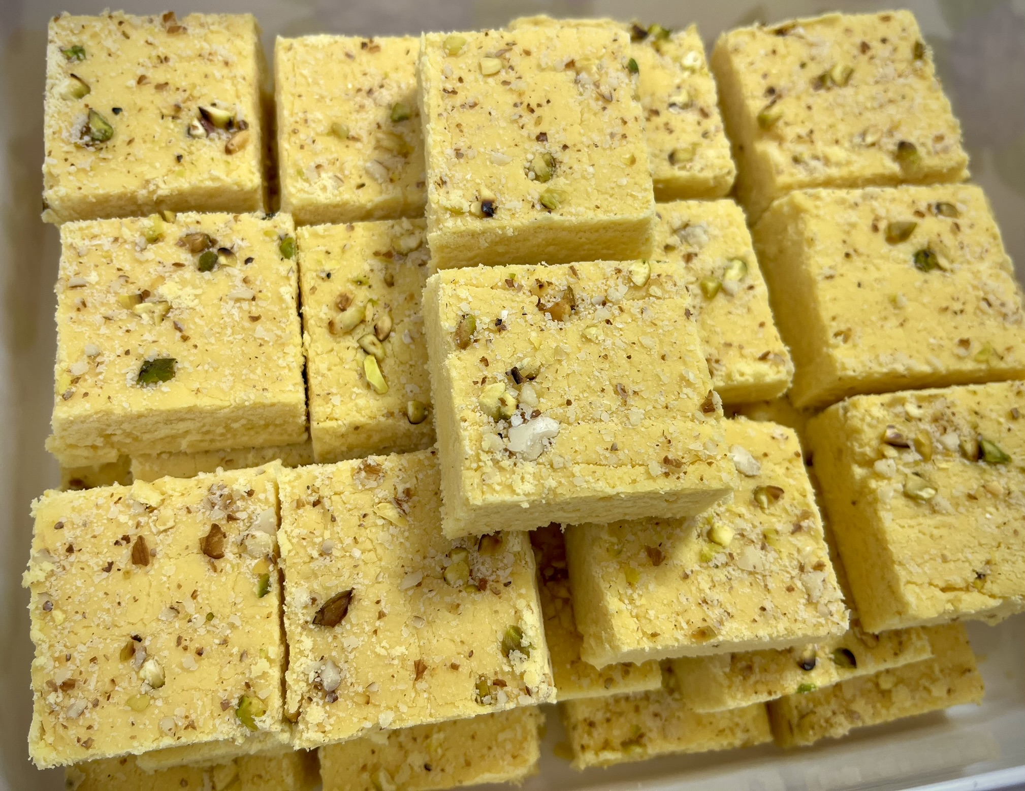 Pistachio & Almond Barfi
