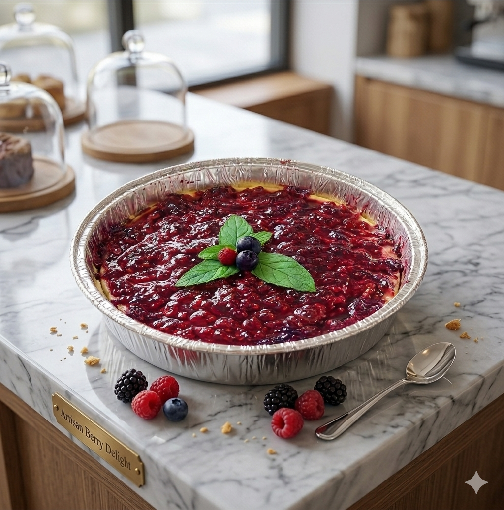 Blueberry & Raspberry Cheesecake